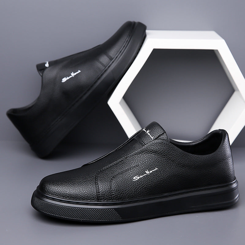 Men’s slip-on shoes with clean lines and structured shape