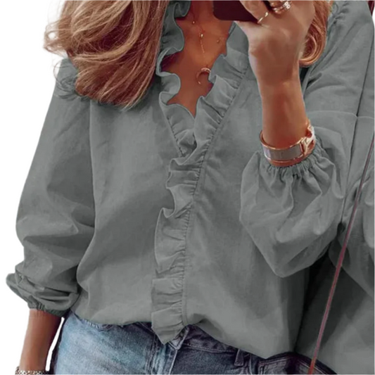 Givara | Women's Ruffled Blouse