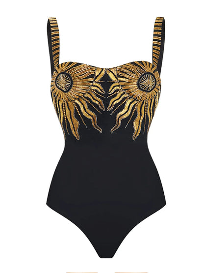 Heather | Sunflower Bikini with Cover-Up