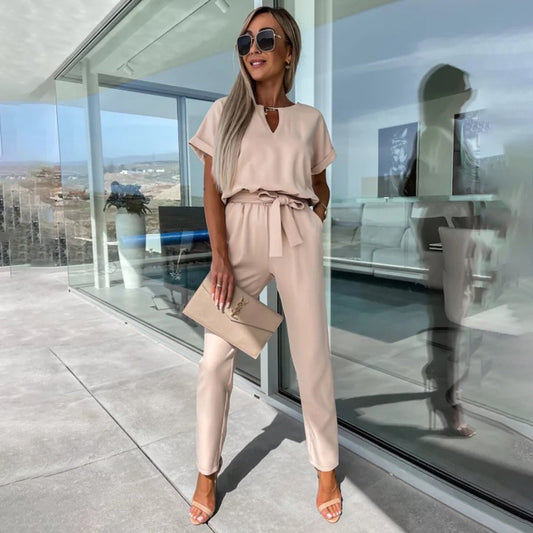 Paulina | Jumpsuit With Bow Detail