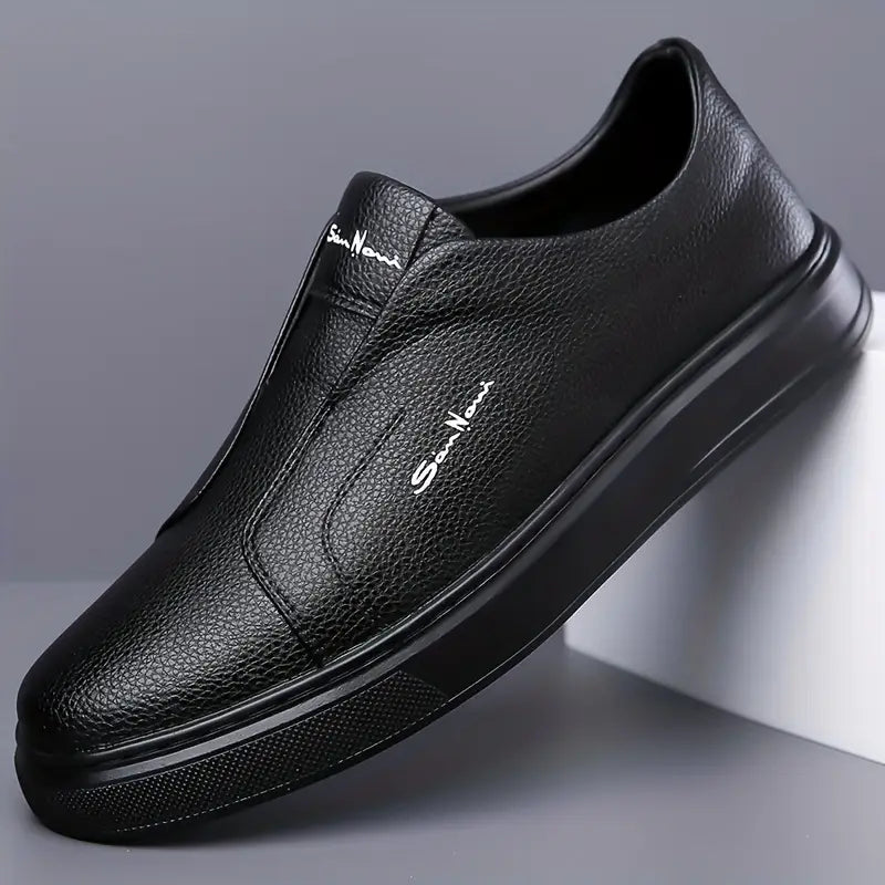 Men’s slip-on shoes with clean lines and structured shape