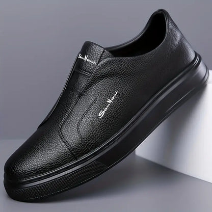Men’s slip-on shoes with clean lines and structured shape