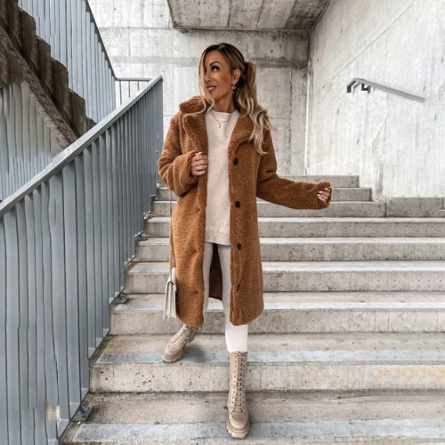 Nadia | Teddy Coat