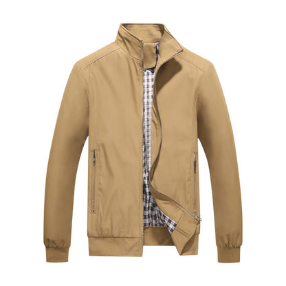 Men’s jacket with pointed collar and tailored fit