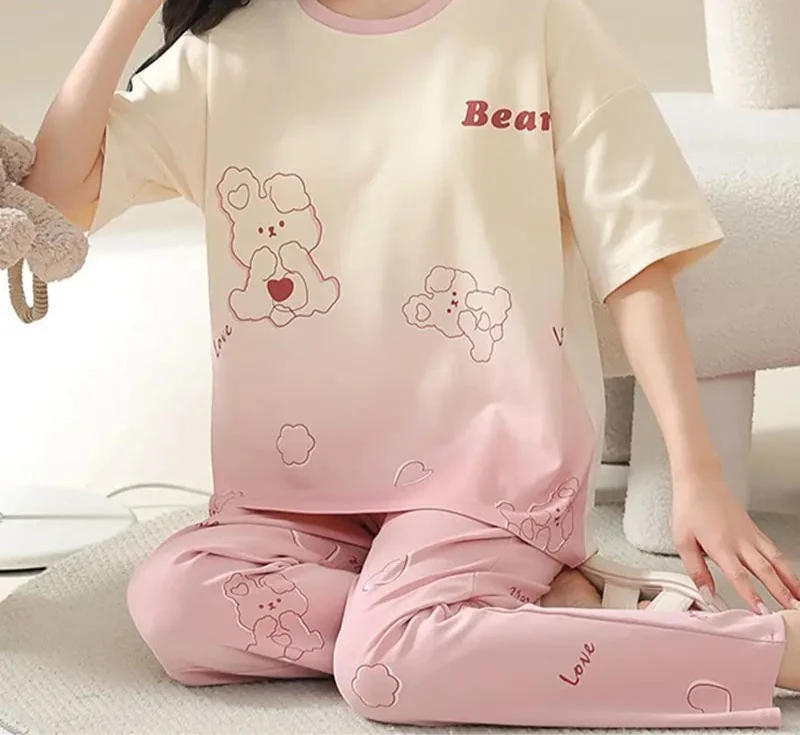 Eunice | Short Sleeves Pajama Set