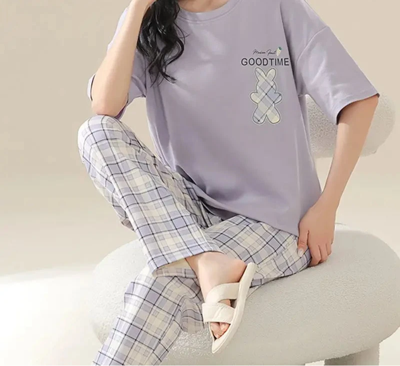 Eunice | Short Sleeves Pajama Set