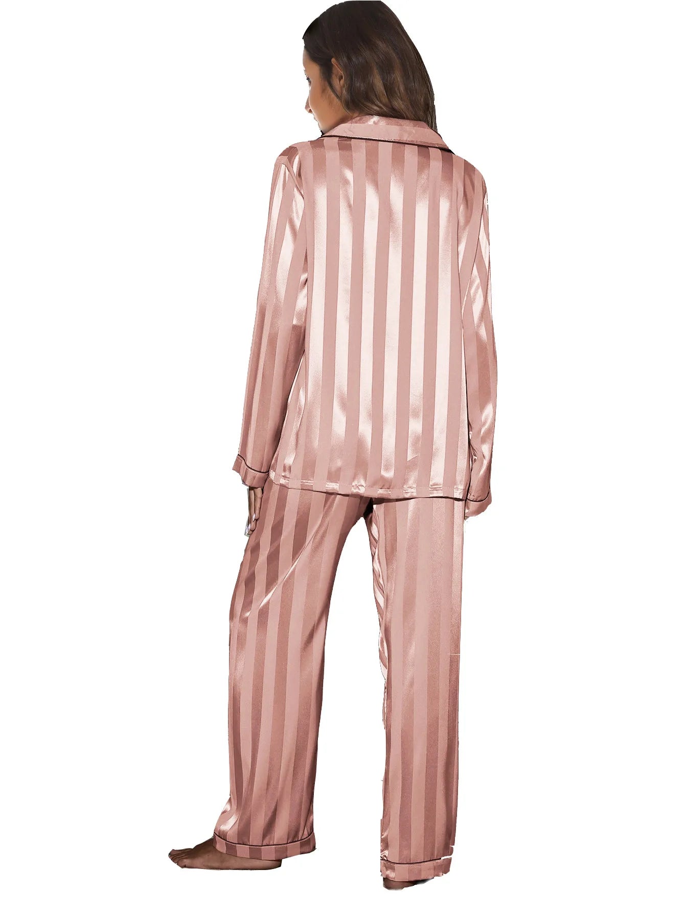 Velora | Striped Pajama Sleepwear Set