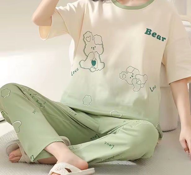 Eunice | Short Sleeves Pajama Set