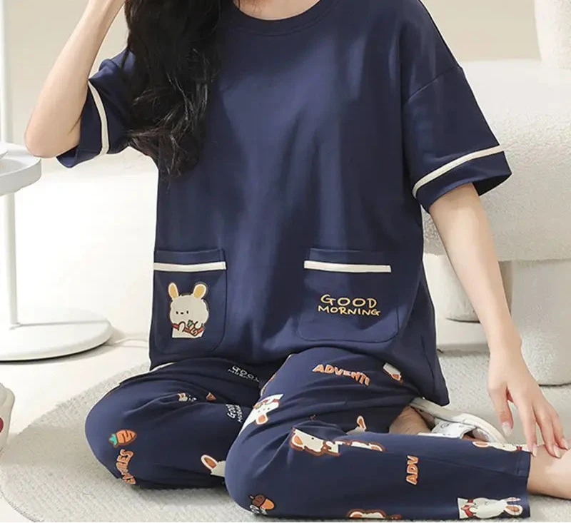 Eunice | Short Sleeves Pajama Set