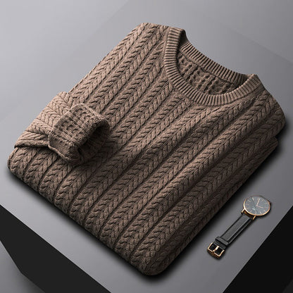 Caron | Knitted Cotton Sweater for Men