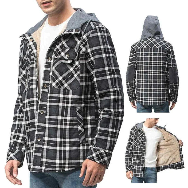 Graham | Flannel Fleece Winter Jacket