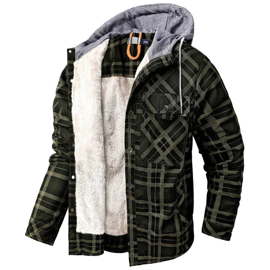 Graham | Flannel Fleece Winter Jacket