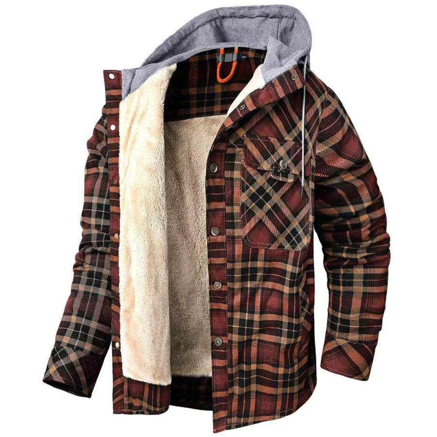 Graham | Flannel Fleece Winter Jacket