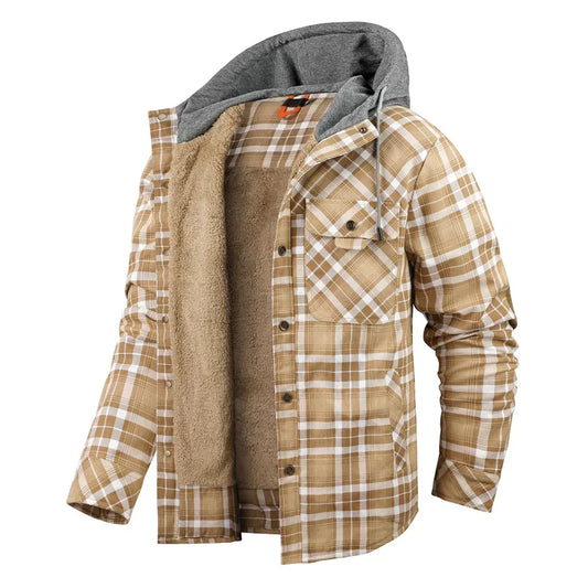 Graham | Flannel Fleece Winter Jacket