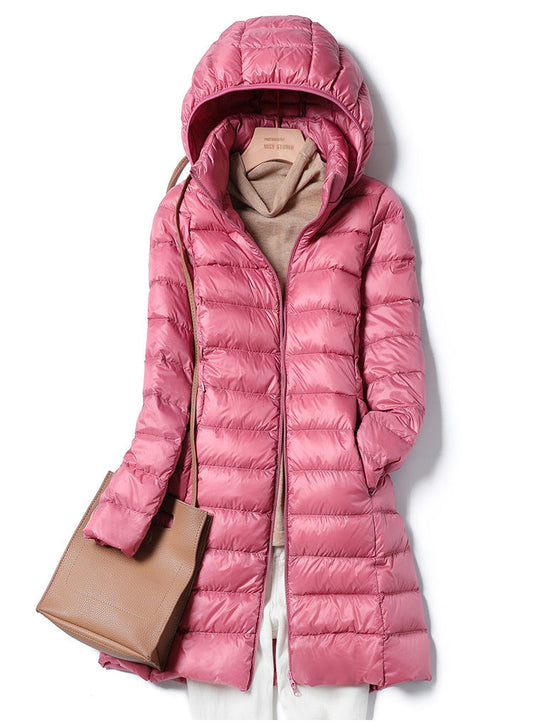 Zoey | Long Ultralight Puff Down Jacket